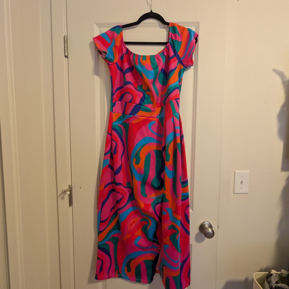 Vibrant Multicolor Dress